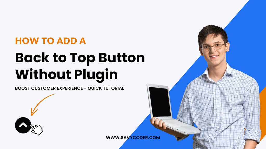 back to top button wordpress without plugin