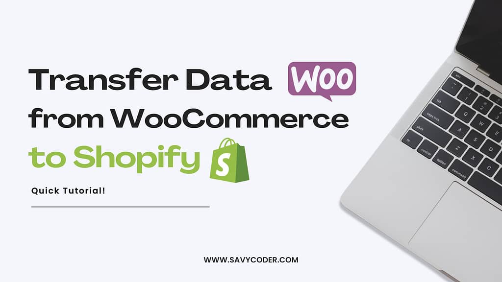 transfer data from woocommerce to shopify