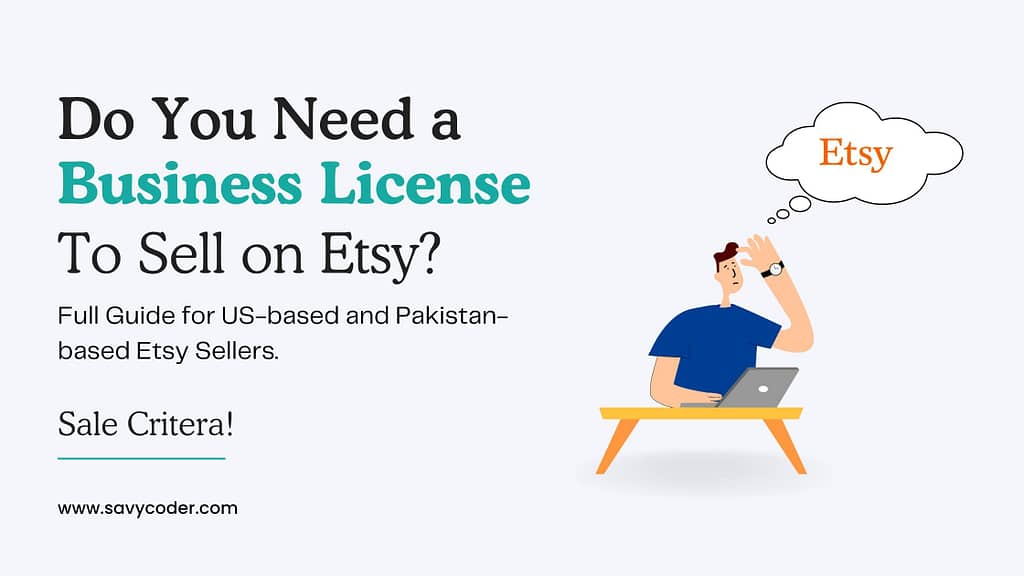 do you need a business license to sell on etsy