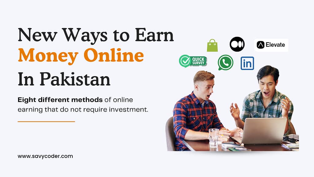 earn money online in pakistan