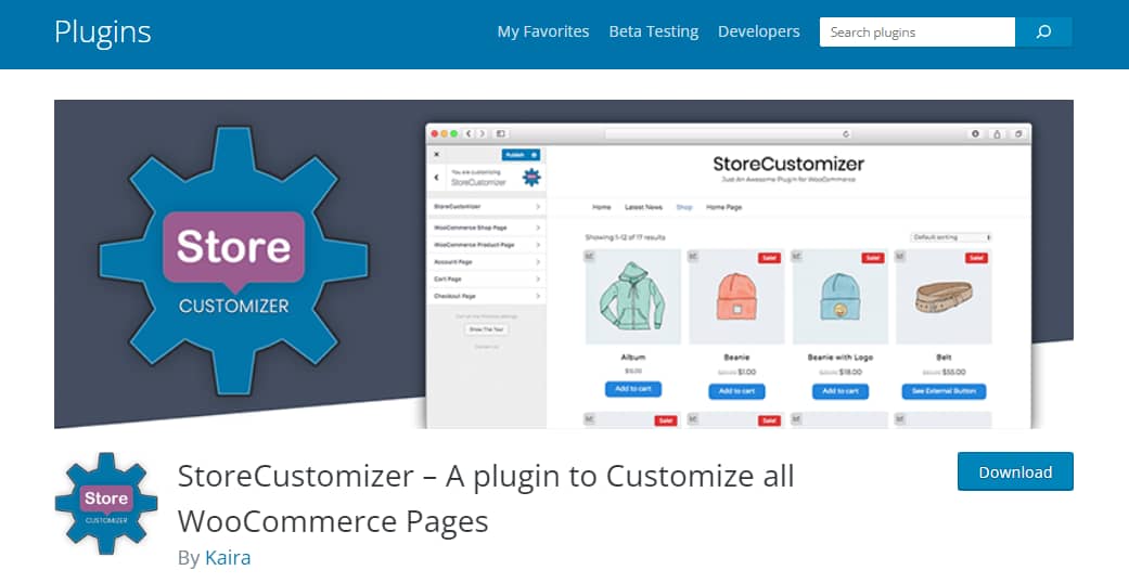 change return to shop link using plugin