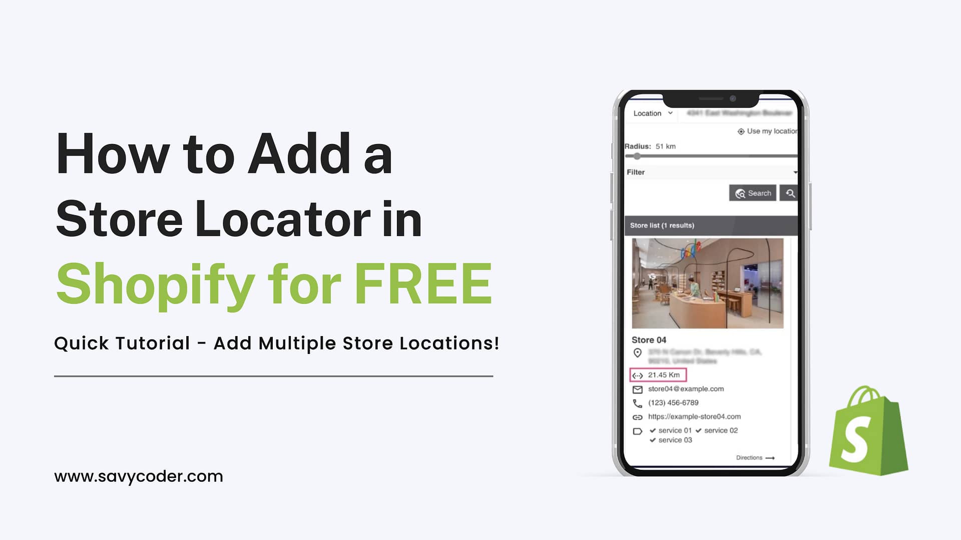 How to Add Store Locator on Shopify