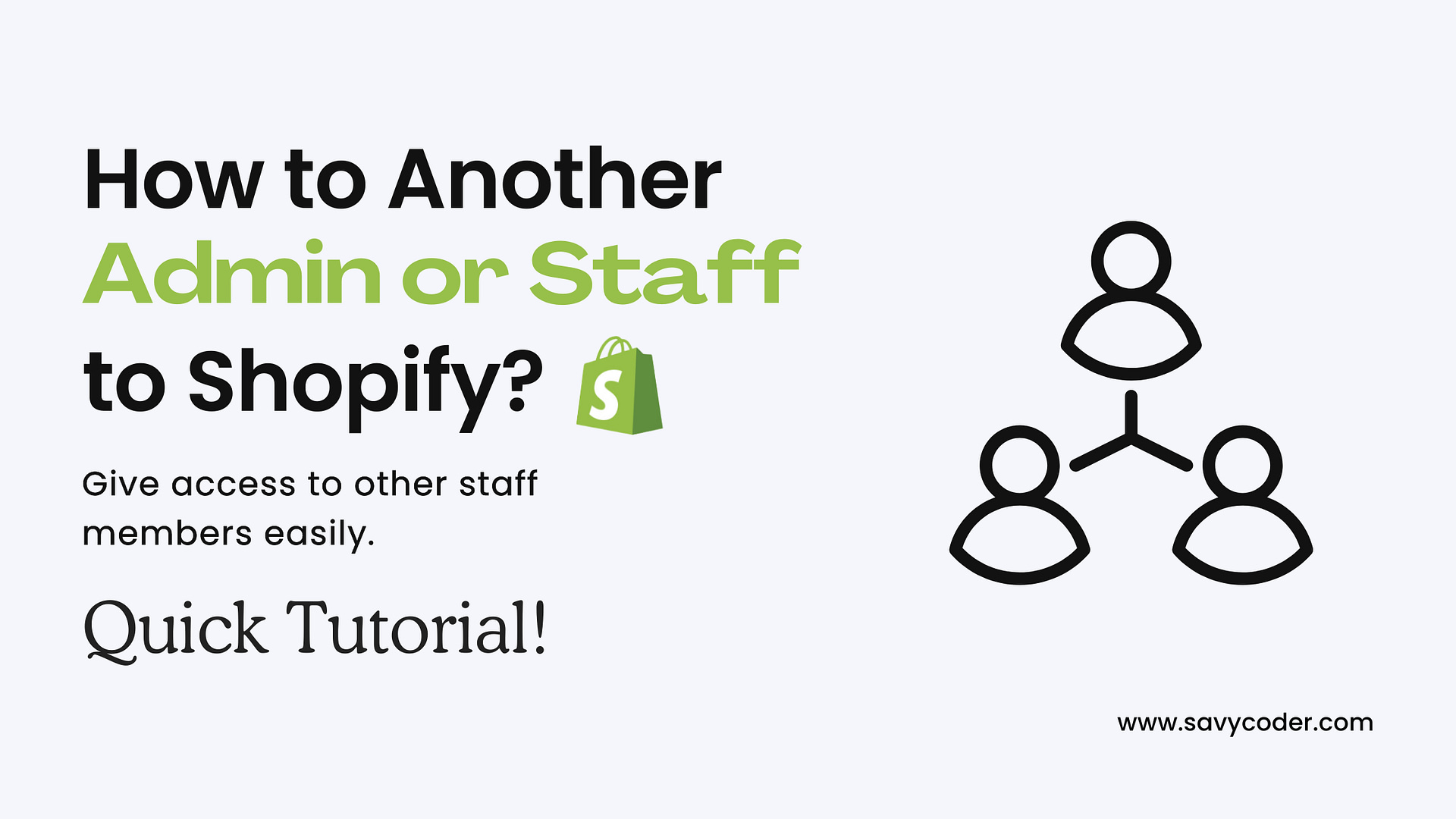 how to add another admin to shopify