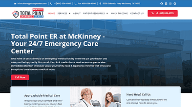 Urgent care website by savycoder