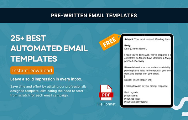 automated email do not reply message template