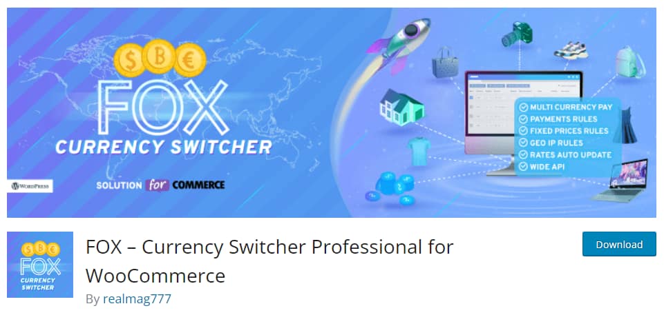 currecy switcher for woocommerce
